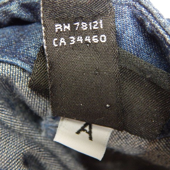 Eileen Fisher  Wide Leg High Rise Denim Jeans Blue Size S - Picture 9 of 9